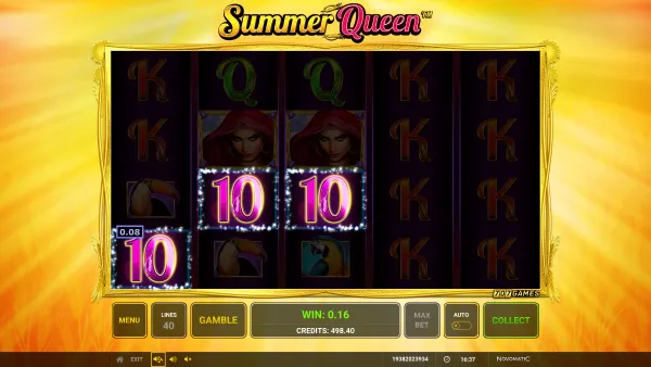 Summer Queen gameplay 2 - swiss4win.ch