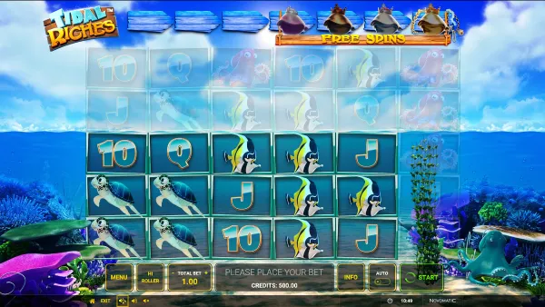 Tidal Riches gameplay 1 - swiss4win.ch