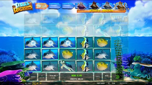 Tidal Riches gameplay 2 - swiss4win.ch