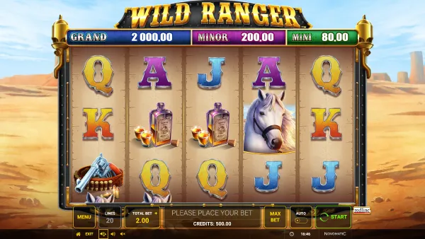 Wild Ranger gameplay 1 - swiss4win.ch