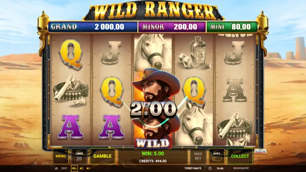 Wild Ranger gameplay 2 - swiss4win.ch