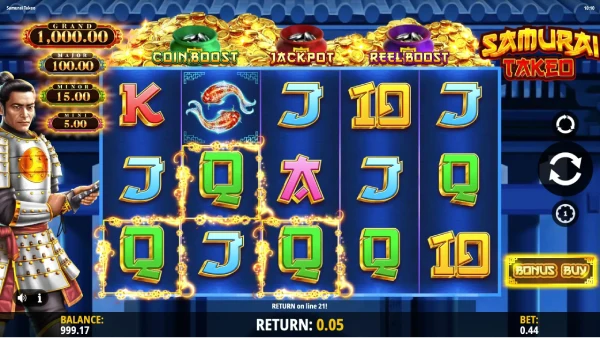 Samurai Takeo, iSoftBet - swiss4win.ch