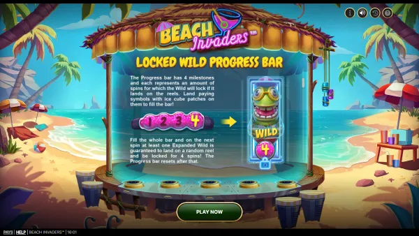 Beach Invaders gameplay 3 - swiss4win.ch