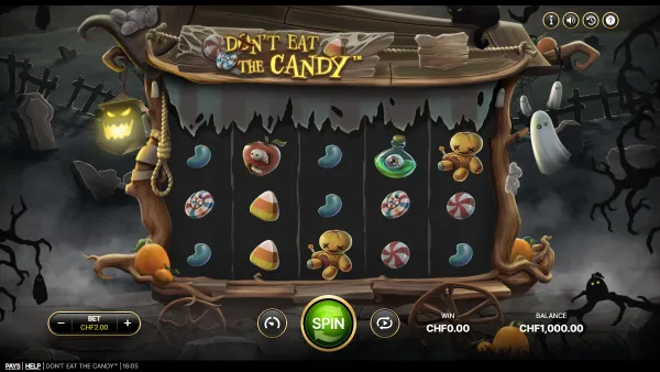 Don't Eat the Candy gameplay 1 - swiss4win.ch