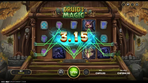 Druid's Magic gameplay 2 - swiss4win.ch