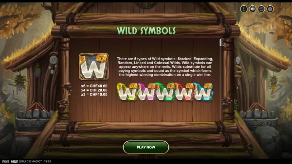 Druid's Magic gameplay 3 - swiss4win.ch