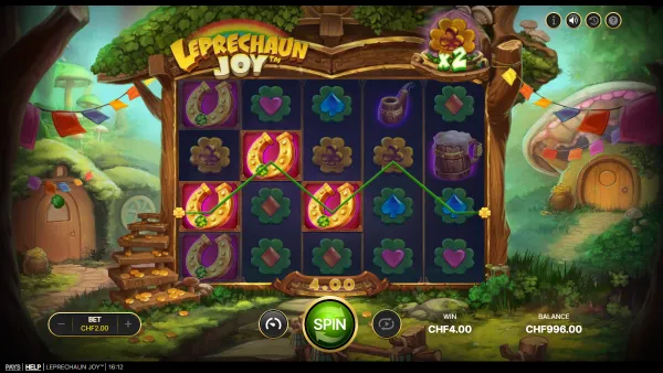 Leprechaun Joy gameplay 2 - swiss4win.ch