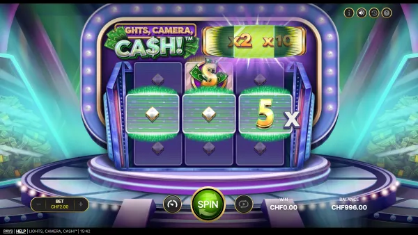 Lights Camera Cash gameplay 2 - swiss4win.ch