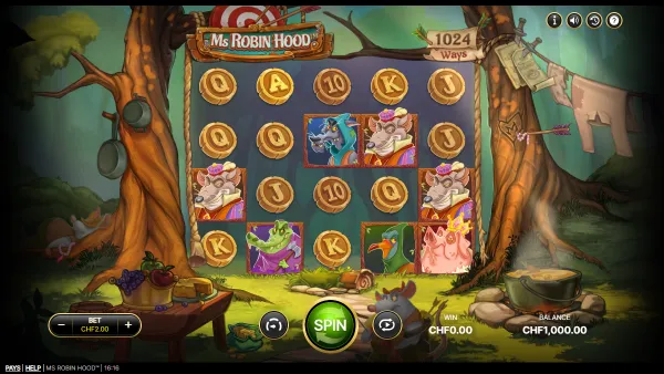 Ms Robin Hood gameplay 1 - swiss4win.ch