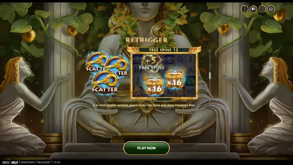 Pandora's Treasure gameplay 3 - swiss4win.ch