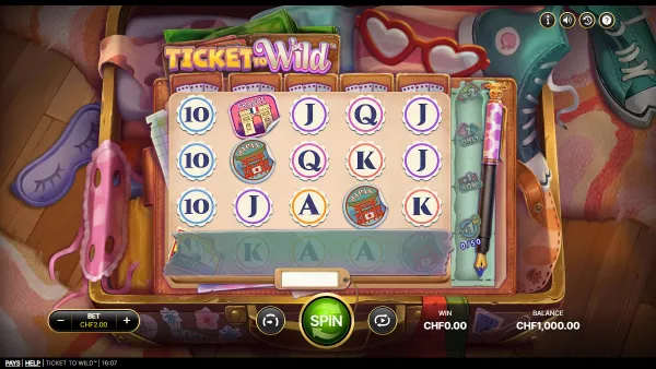 Ticket to Wild gameplay 1 - swiss4win.ch