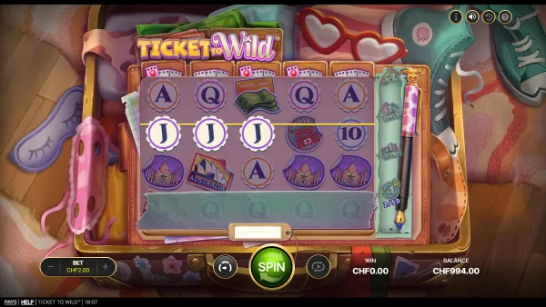 Ticket to Wild gameplay 2 - swiss4win.ch