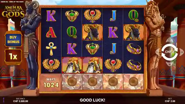 Amun-Ra: King of the Gods gameplay 1 - swiss4win.ch