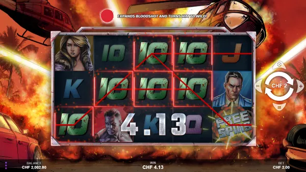 Bloodshot Rising Spirit gameplay 2 - swiss4win.ch