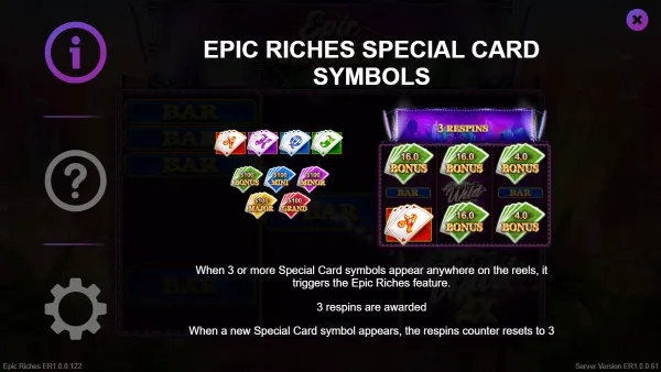 Epic Riches gameplay 3 - swiss4win.ch