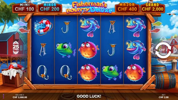 Fisherman's Bounty Deluxe gameplay 1 - swiss4win.ch