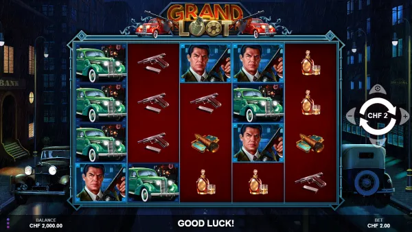 Grand Loot gameplay 1 - swiss4win.ch