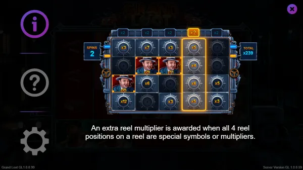 Grand Loot gameplay 3 - swiss4win.ch