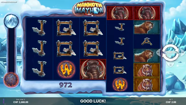 Mammoth Mayhem gameplay 1 - swiss4win.ch
