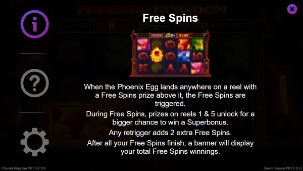 Phoenix Kingdom gameplay 3 - swiss4win.ch