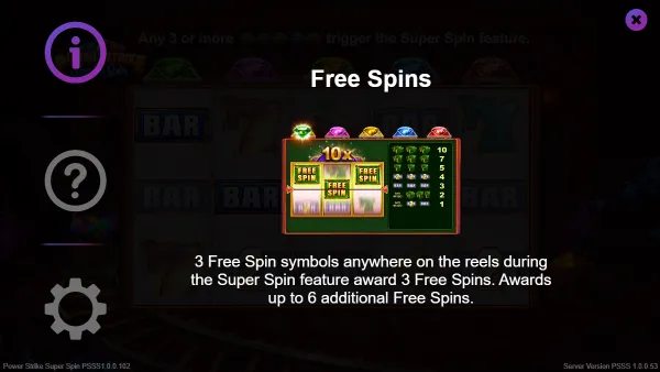 Power Strike Super Spin gameplay 3 - swiss4win.ch