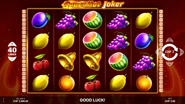 Super Hot Joker gameplay 1 - swiss4win.ch
