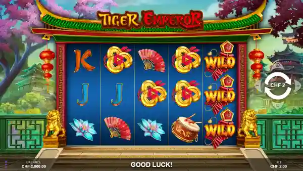 Tiger Emperor gameplay 1 - swiss4win.ch