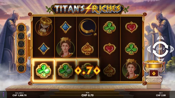 Titan's Riches gameplay 2 - swiss4win.ch