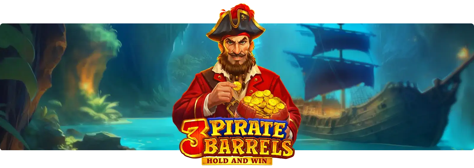 3 Pirate Barrels: Hold and Win