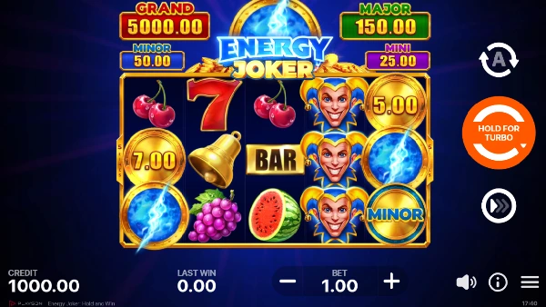 Energy Joker: Hold and Win - Gameplay 1
