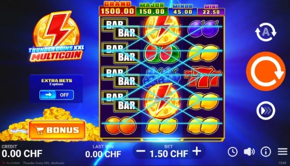 Thunder Coins XXL: Multicoin - swiss4win.ch