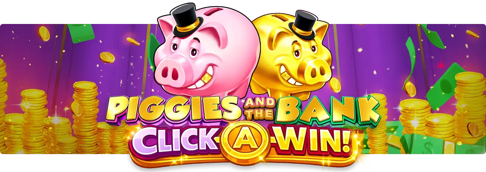 Piggies and the Bank: Click-A-Win