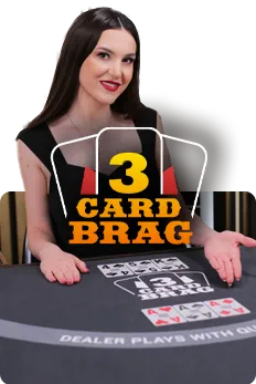 Live 3 Card Brag