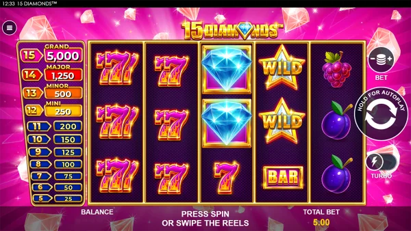 15 Diamonds - Gameplay 1