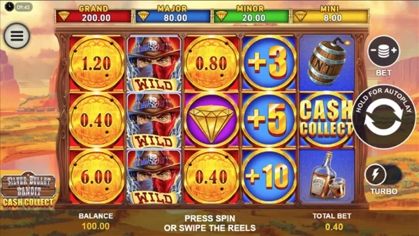 Silver Bullet Bandit: Cash Collect - swiss4win.ch