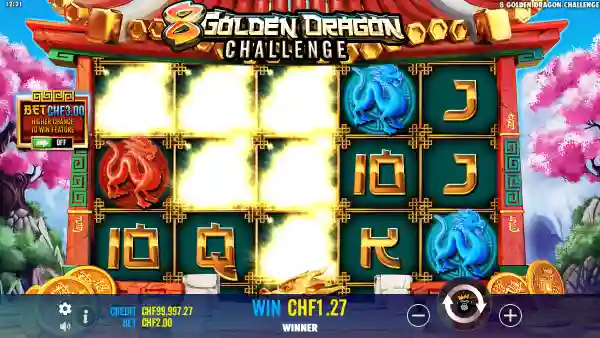 8 Golden Dragon Challenge gameplay 2 - swiss4win.ch