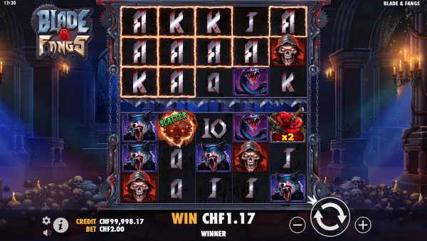 Blade & Fangs gameplay 2 - swiss4win.ch