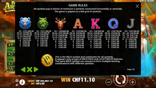 Bow of Artemis gameplay 3 - swiss4win.ch