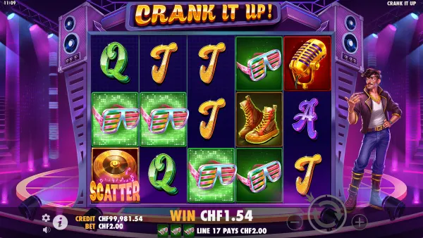 Crank It Up gameplay 2 - swiss4win.ch