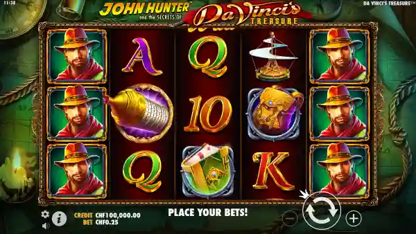 John Hunter and the Secrets of Da Vinci's Treasure gameplay 1 - swiss4win.ch