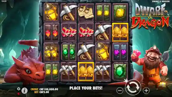 Dwarf & Dragon gameplay 1 - swiss4win.ch
