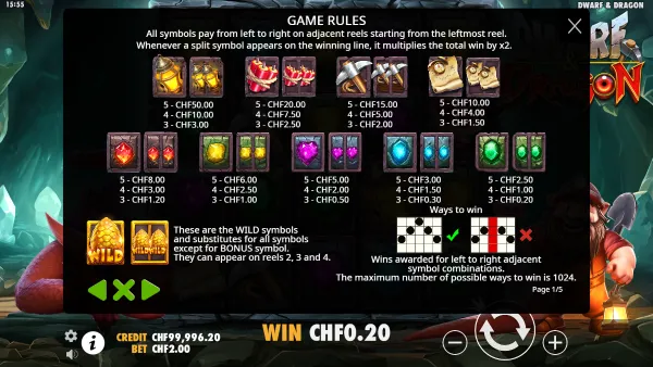 Dwarf & Dragon gameplay 3 - swiss4win.ch