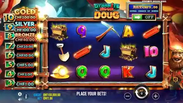 Dynamite Diggin Doug gameplay 1 - swiss4win.ch