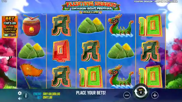 Floating Dragon: Dragon Boat Festival gameplay 1 - swiss4win.ch