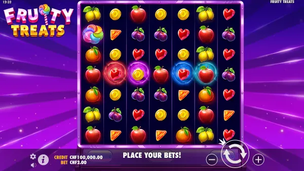 Fruity Treats gameplay 1 - swiss4win.ch
