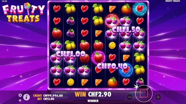 Fruity Treats gameplay 2 - swiss4win.ch