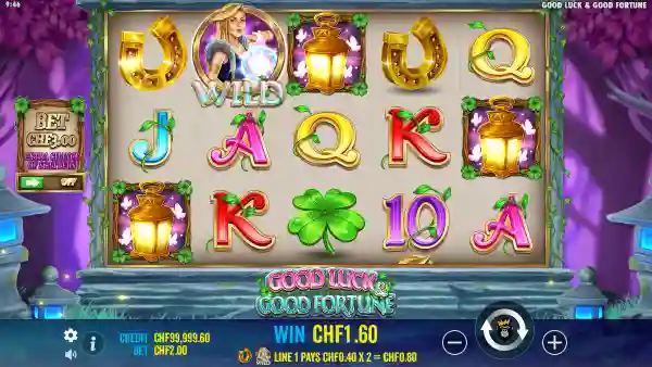 Good Luck and Good Fortune gameplay 2 - swiss4win.ch