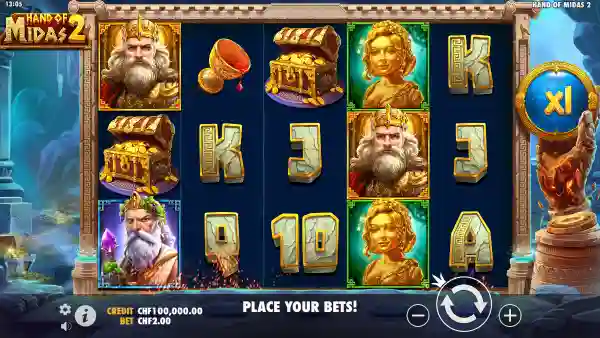 Hand of Midas 2 gameplay 1 - swiss4win.ch