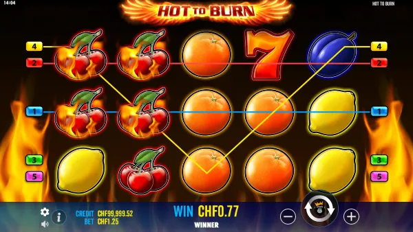 Hot to Burn gameplay 2 - swiss4win.ch