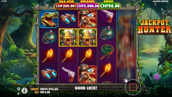 Jackpot Hunter gameplay 2 - swiss4win.ch